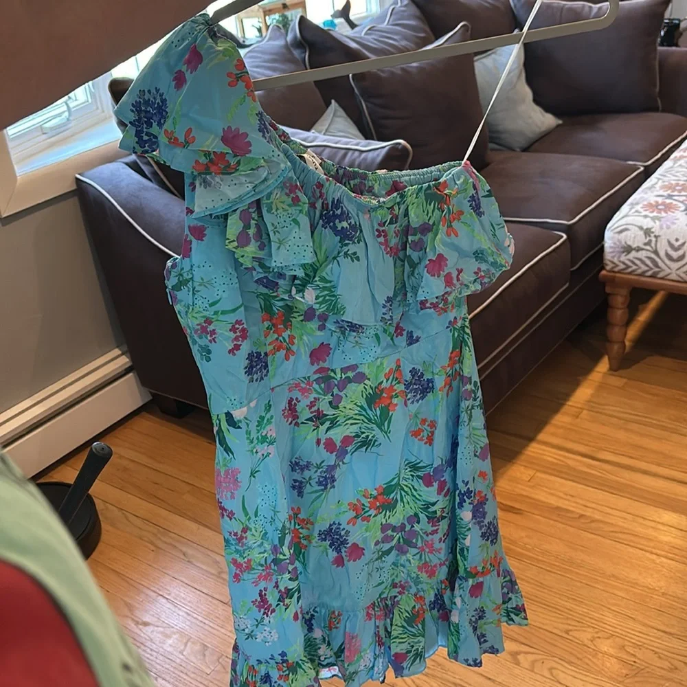 NWT Yumi Kim Trina Mini Dress in Love Field‎ Blue